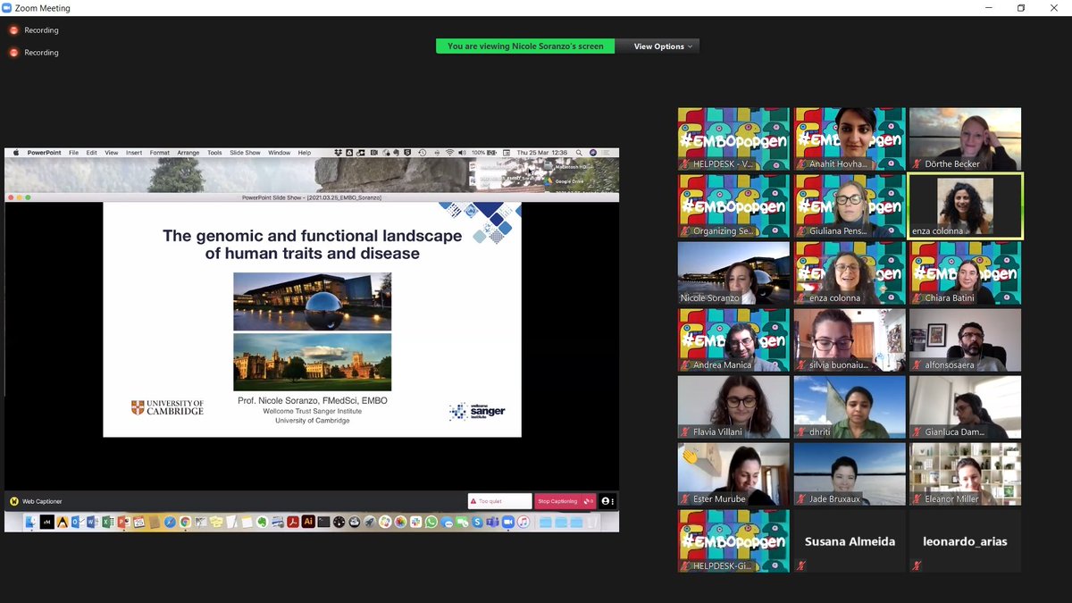anahit_19's tweet photo. Closing lecture by @nicolesoranzo at the virtual #EMBOpopgen. 4th edition of the course is officially completed now😊@chiarabatini @v_colonna @DrManica @GDamaggio https://t.co/QYk1oYAW1Q https://t.co/1LKUwNmdvU