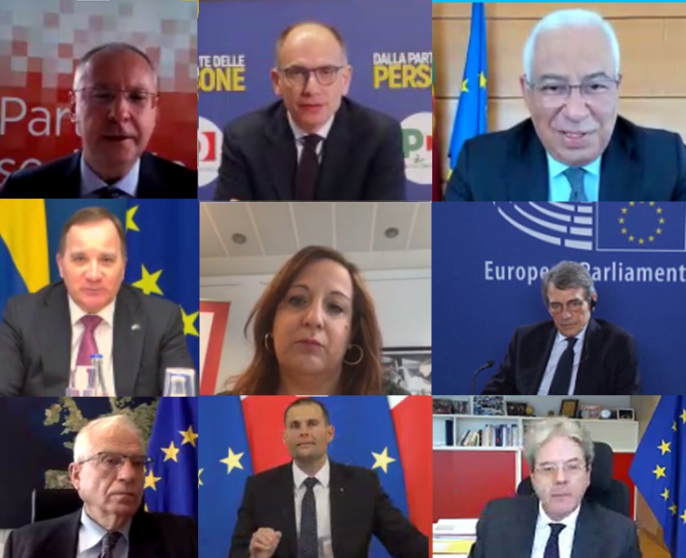 EnricoLetta's tweet photo. We must be the protagonists of the #CoFoE: placing citizens at the center, especially young people; overcoming vetoes; creating a true #EU Health Union. Let's not waste this opportunity #presummit https://t.co/jJqo2x1mxW