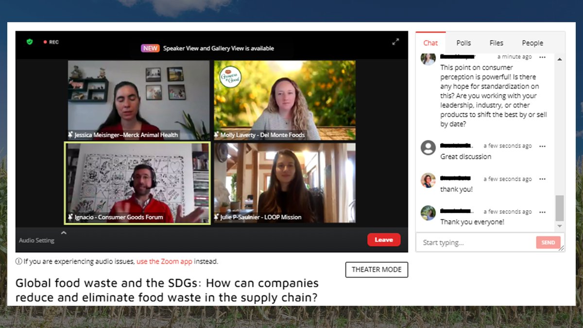 InnovaForum's tweet photo. The UN estimates that roughly one third of all the food produced for human consumption is lost every year. At the Future of Food USA, @DelMonte, #loopmission, @MSDAnimalHealth & @CGF_The_Forum explore where this waste comes from, & best practice reduction programmes. https://t.co/V3LvW31XbN