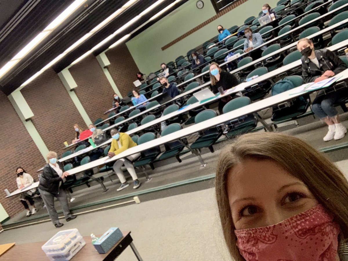 ehackman's tweet photo. #SOgreat to visit with our @SUNY_Orange first year #OTA students this morning! Hard working students that are staying safe while reaching their educational goals! Thx for the invite @Dfrazier26! #TeamOrange #SOproud #SUNYTogether #SOEX https://t.co/by73H3qn57