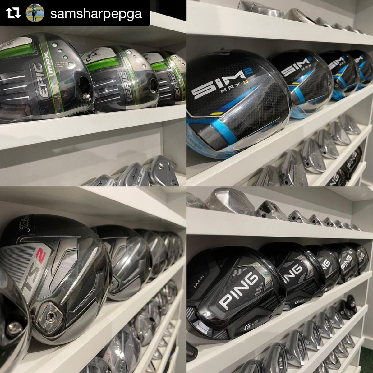 Ping G425 has landed. That completes the driver line up for our 2021 fittings. Roll on next week ⏱