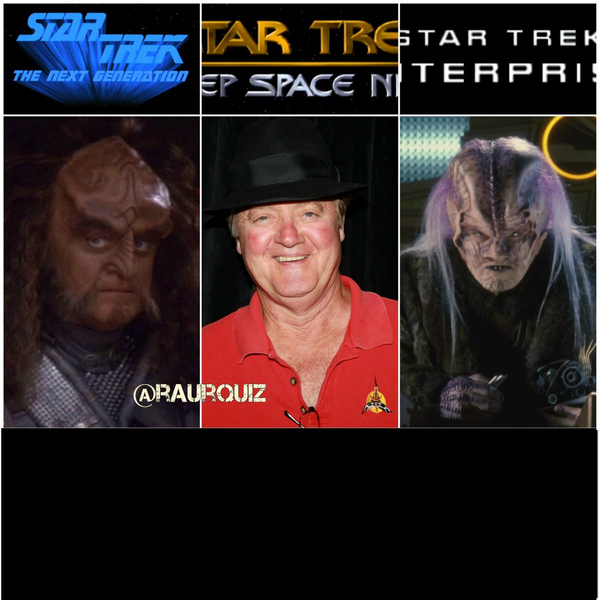 raurquiz's tweet photo. #Happybirthday #RobertOreilly #actor #Gowron #Klingon #StarTrek #thenextgeneration #deepspacenine #kagodarr #enterprise #themask #dallas #TheGuardian #Numb3rs #cheers #walkertexasranger #thecircuit #ds925 #startrek54 @TrekMovie @TrekCore @StarTrek @StarTrekOnPPlus https://t.co/wR8SRXb0Tz