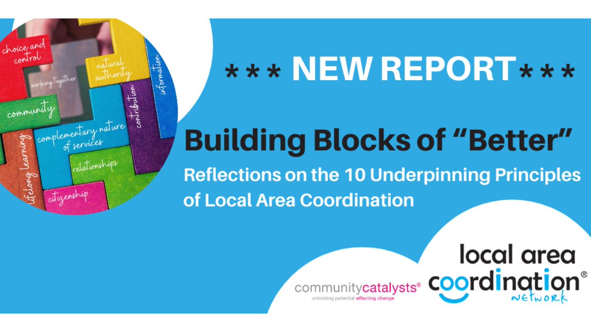 LACNetworkUK's tweet photo. We're delighted to release this collection of reflections on the 10 principles of #LocalAreaCoordination, feat. contributions from @RalphBroad @jesstud @serenaMjones @angelacommcats @GrapevineCEO @clentonF @simonjduffy @NickGardham @Rships_Project: https://t.co/M6MUflioC7 https://t.co/2H3xV4HfLL