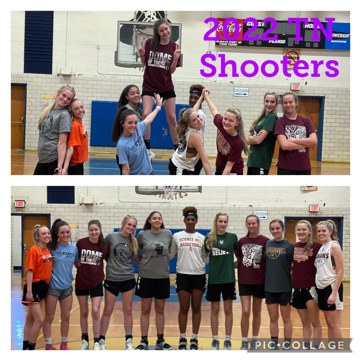 Tennshooters's tweet photo. Our 2022 TN Shooters!
(Brooklyn Derrick not shown) https://t.co/tUkiNGHOk6