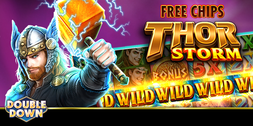 Mighty wins await you on our newest slot, Thor Storm! 

Towering reels offer so many lines of thunderous victory for lightning to strike! Go for it with 200,000 free chips: https://t.co/mvte1G4fIU https://t.co/YTCiYRcX47
