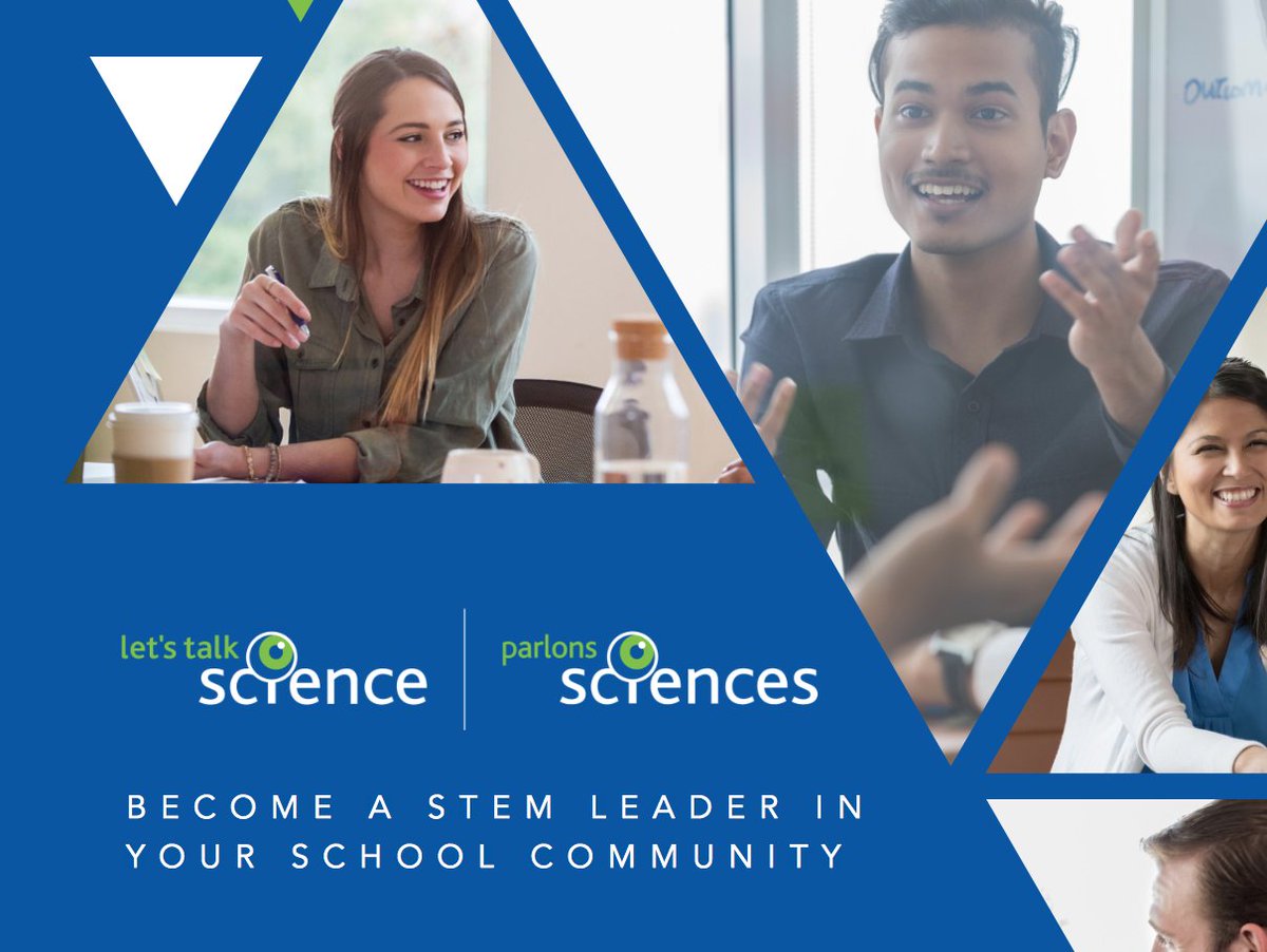 LetsTalkScience's tweet photo. Become a leader in your school community and connect with a national community of STEM educators. Learn more about the Let's Talk Science Teacher Leader Program today! ➡️ https://t.co/InRQH7bPzT 

#STEMed #CanEd https://t.co/OlVjNMXeK7