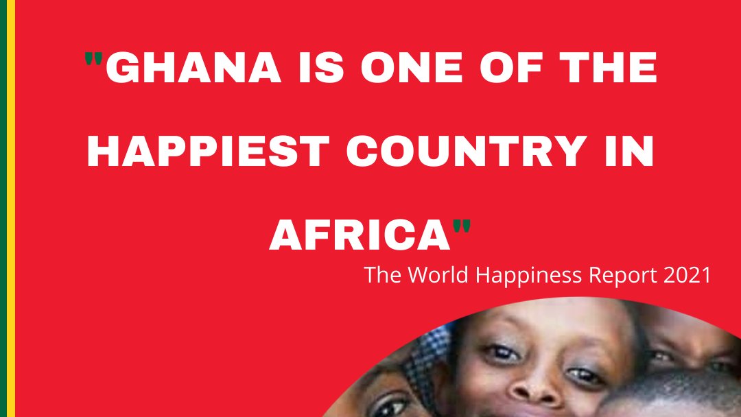 ghana_think's tweet photo. World's Happiness Report: Mauritius, Libya, and Ghana are the happiest country on the African continent.
#Ghana #africa #Happy #worldhappiness #happiest https://t.co/qfOcblPQ8q