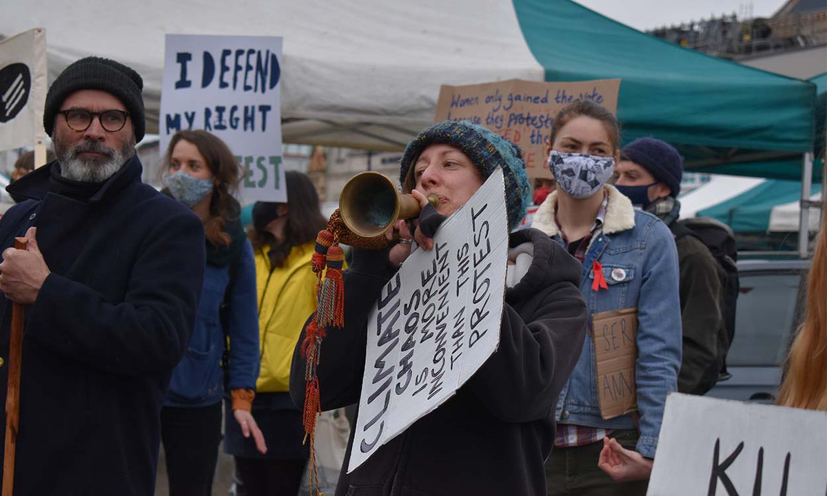 TruthFal's tweet photo. Truthful Reporter Amy Porter went out on Saturday to observe the โkill the billโ protests in Truro.
https://t.co/yQqUxP3VDV
#protest #truro #truthfal https://t.co/6s9JR6X74k