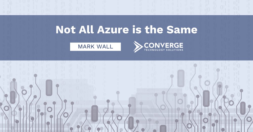 ConvergeTSC's tweet photo. Free Azure trials can be a great addition to any business. When your free trial runs out, though, things can get complicated. Let Mark Wall walk you through why not all Azure is the same in our latest blog, below.

https://t.co/NTOTll1owb

#Microsoft #Azure https://t.co/AJgIsvXYI6
