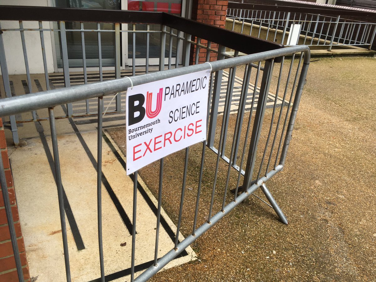 BU_ParaScience's tweet photo. #standown thanks to all our first year #studentparamedic for a great day- hope you enjoyed. See you tomorrow on zoom for the #debrief #buproud @hss_bu https://t.co/HBLdTeNpIZ