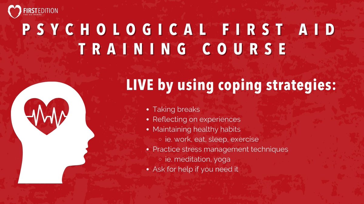 #MentalHealth is still a new conversation we are having as a society. We all need to be open about our experiences and feelings to create a world that is stronger and supportive. 

Follow these coping strategy tips, and remember that it is ok to not be ok. 

#copingstrategy