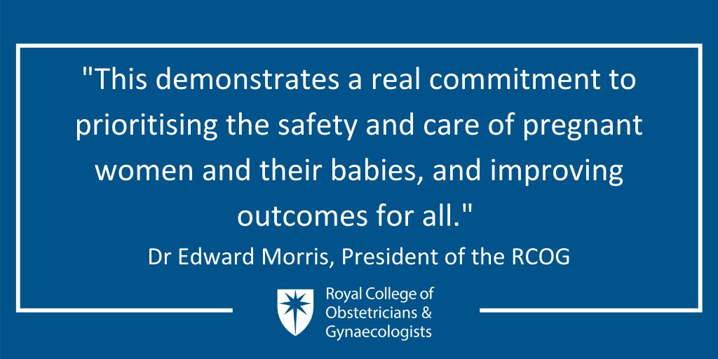 We’re delighted that maternity services in England will receive an extra £95m+ year on year. This funding will go towards boosting obstetrician &amp; midwife numbers, while also funding joint training with maternity staff. To read our full response visit: rcog.org.uk/en/news/royal-…