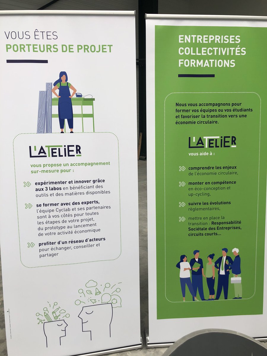avecSally's tweet photo. Visite de Cyclad avec la Région !! Une belle réussite au service de l’économie circulaire #cyclad https://t.co/wRRrfujqxD