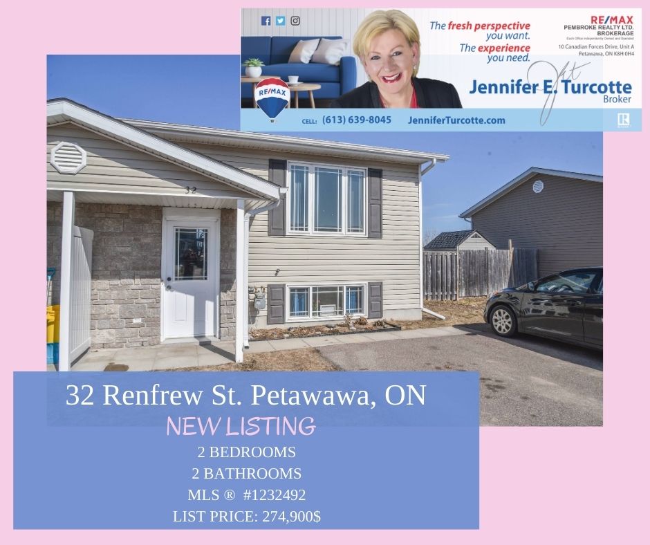 BugMeAnytime's tweet image. 32 Renfrew St. is my NEW LISTING 😍 Great townhome in Limestone subdivision! 🏘️ This end-unit house features a spacious living room on the main level with an open concept kitchen and dining area.✅Contact me today for a showing! 📲 613-639-8045
#jettsells #newlisitng