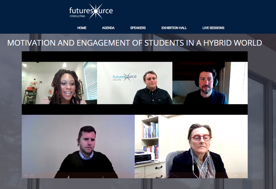 Futuresourcer's tweet image. #EdTechCollab2021 Motivation and Engagement of Students in a Hybrid World moderated by @Futuresourcer  @classcraftgame @classcraftgame  @Flipgrid @learningrefract @JAWorldwide . Sign up to view the session on demand bit.ly/3cfrvlq.