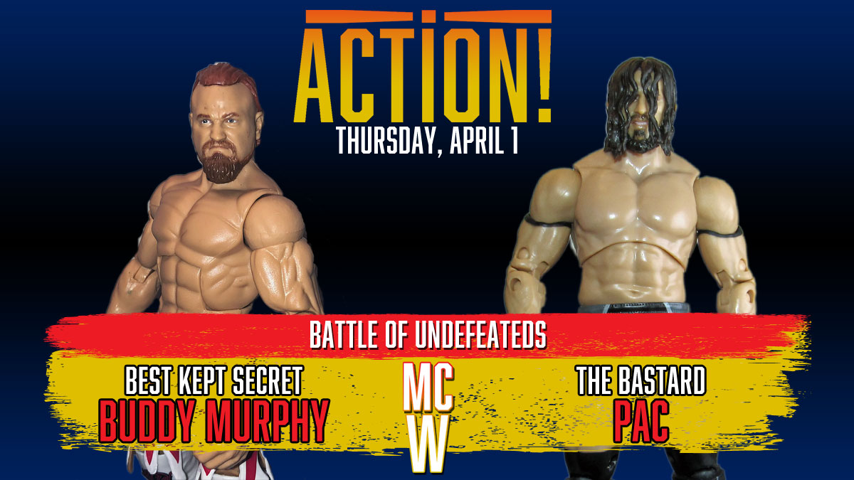 MasterClassPW's tweet photo. It's Thursday, and you know what that means: We have a star-studded show that's too full for one tweet tonight!

#MCWAction #WWEEliteSquad #AEWUnrivaled #FigureFeds #FigurePhotography https://t.co/RBlQAQHtq7