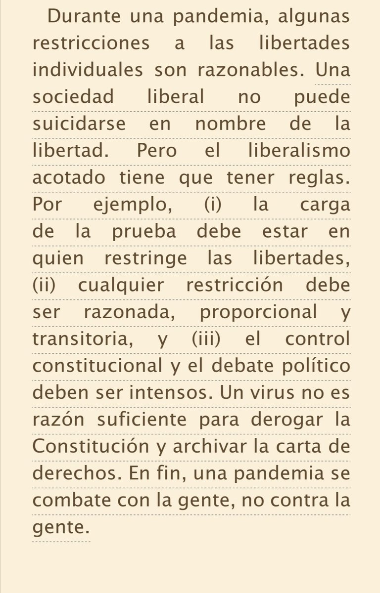 Un año después toca seguir insistiendo en lo obvio: