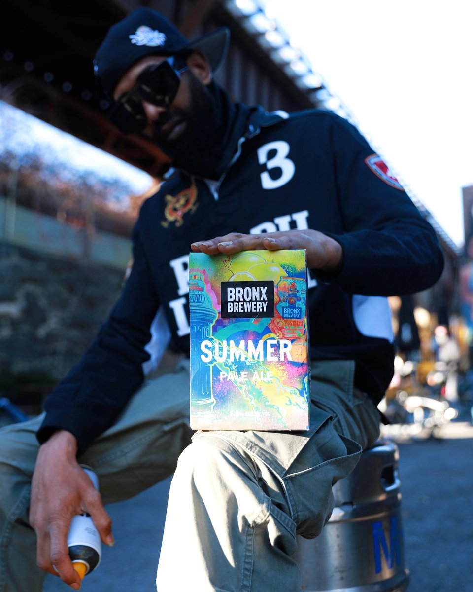 TheBronxBrewery's tweet photo. Dear Summer 🎵 ☀️...

Our new-look seasonal classic, now splashed with @TangibleThgts’ love letter to Uptown summer

https://t.co/h9xcKpxHwt https://t.co/XxrWIKyrJ8