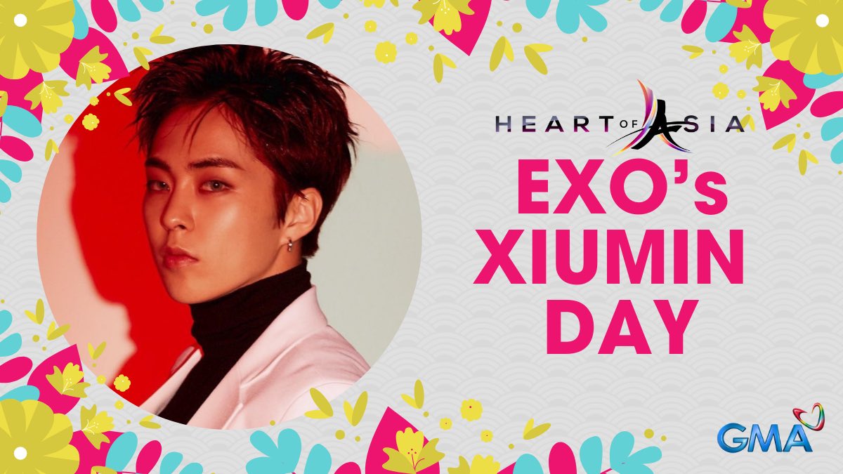 OfficialGMAHOA's tweet photo. #Beginning_of_XIUpring for EXO’s ace member who’s insanely talented as a singer and a dancer! There is no limit to his incredible range as an artist. Happy Birthday, Minseok! EXOLs are Xiu lucky to have you! @weareoneEXO 
#XIUMIN
For more KPOP news ➡️ https://t.co/K87XZ9owpn https://t.co/zW9JXmKyCO