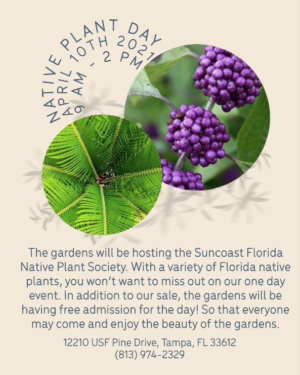 Native Plant Day - April 10th