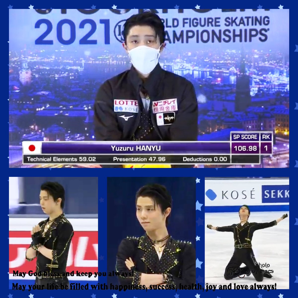 22macs's tweet photo. 106.98🍀🌹⭐️💪🏼💪🏼💪🏼👏🏼👏🏼👏🏼
#羽生結弦 #yuzuruhanyu #figureskater #loveyuzurufromallovertheworld
#everysuccess #live #CiONTU #supportyuzurufromhongkong #thankyouisulive https://t.co/6PSQTCcSb4