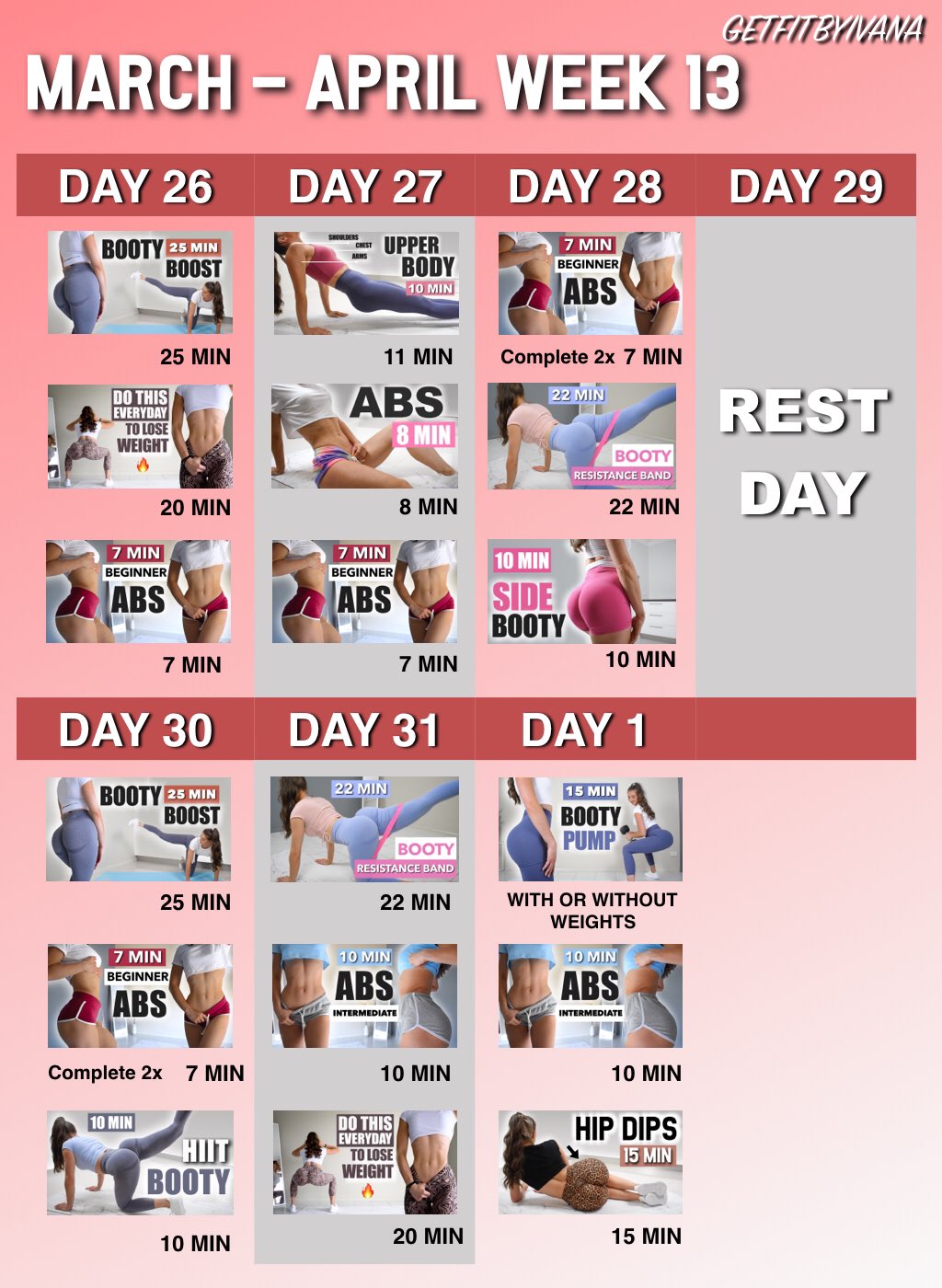 Getfitbyivana workout plan sales