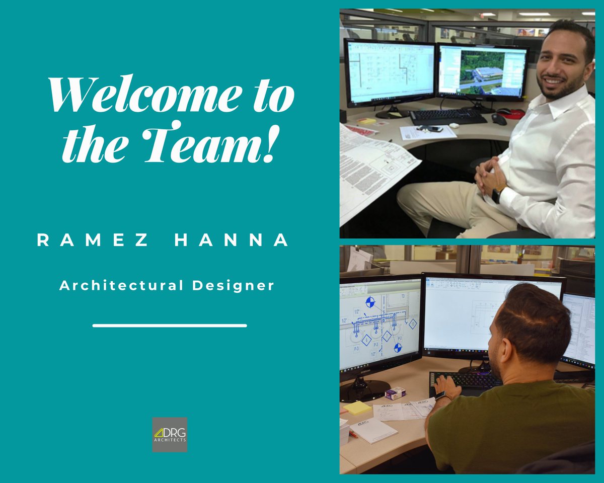 We’re excited to announce our Intern #Designer Ramez Hanna has officially become part of our #DRGteam!  

After having exposure to all project phases during his internship, he is now a valuable member of our design team! 

#architecturefirm #njarchitect #architecturaldesigner