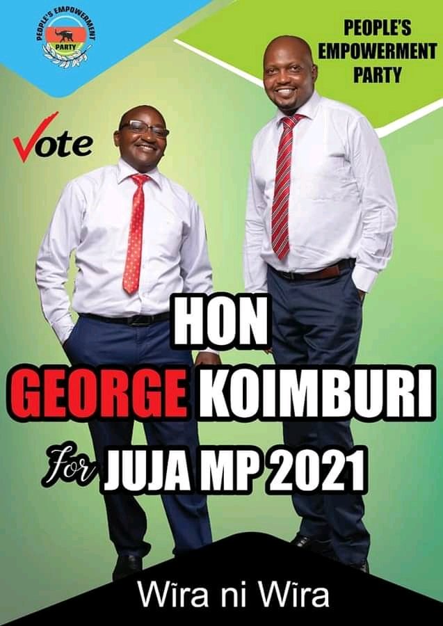 JujaGeorge's tweet photo. I want to thank @UDAKenya party for withdrawing the UDA candidate in favor of @NdovuParty in juja by-election
#RutoSpeaks https://t.co/z8x6lLQzzt