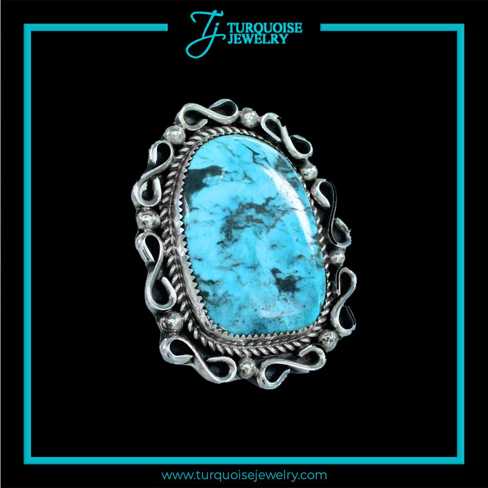 [NEW ITEM]
Sterling Silver American Indian Turquoise Statement Ring

💙 Tap To Check Our Full Site
bit.ly/39i6XXZ