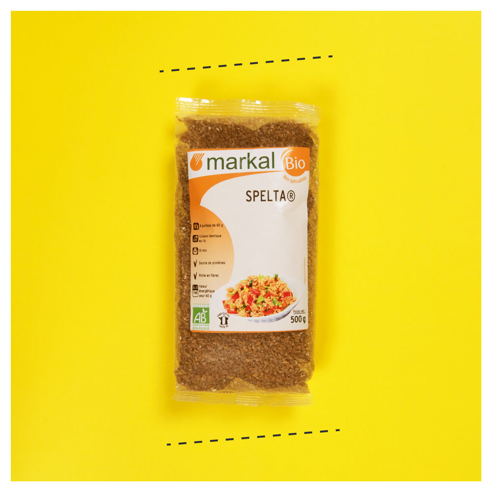 🔎Le Spelta® est une de nos innovations. Ici, il a été précuit, déshydraté, pelé, concassé et calibré pour conserver toutes les qualités nutritionnelles de la céréale.

👨‍🍳Vous pouvez l'utiliser en accompagnement, pour des galettes, chaud ou froid en salade.
#produit #bio #markal