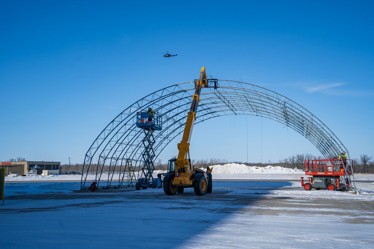 CobraStructures's tweet photo. One of our crews recently completed a building relocation at an airport — and we got some cool shots of the surrounding elements in the process.
#FabricBuildings #FabricStructures #FabricCoveredBuildings #FabricationBuildings #PortableStructures #SteelStructures https://t.co/RKKDRHXeeF