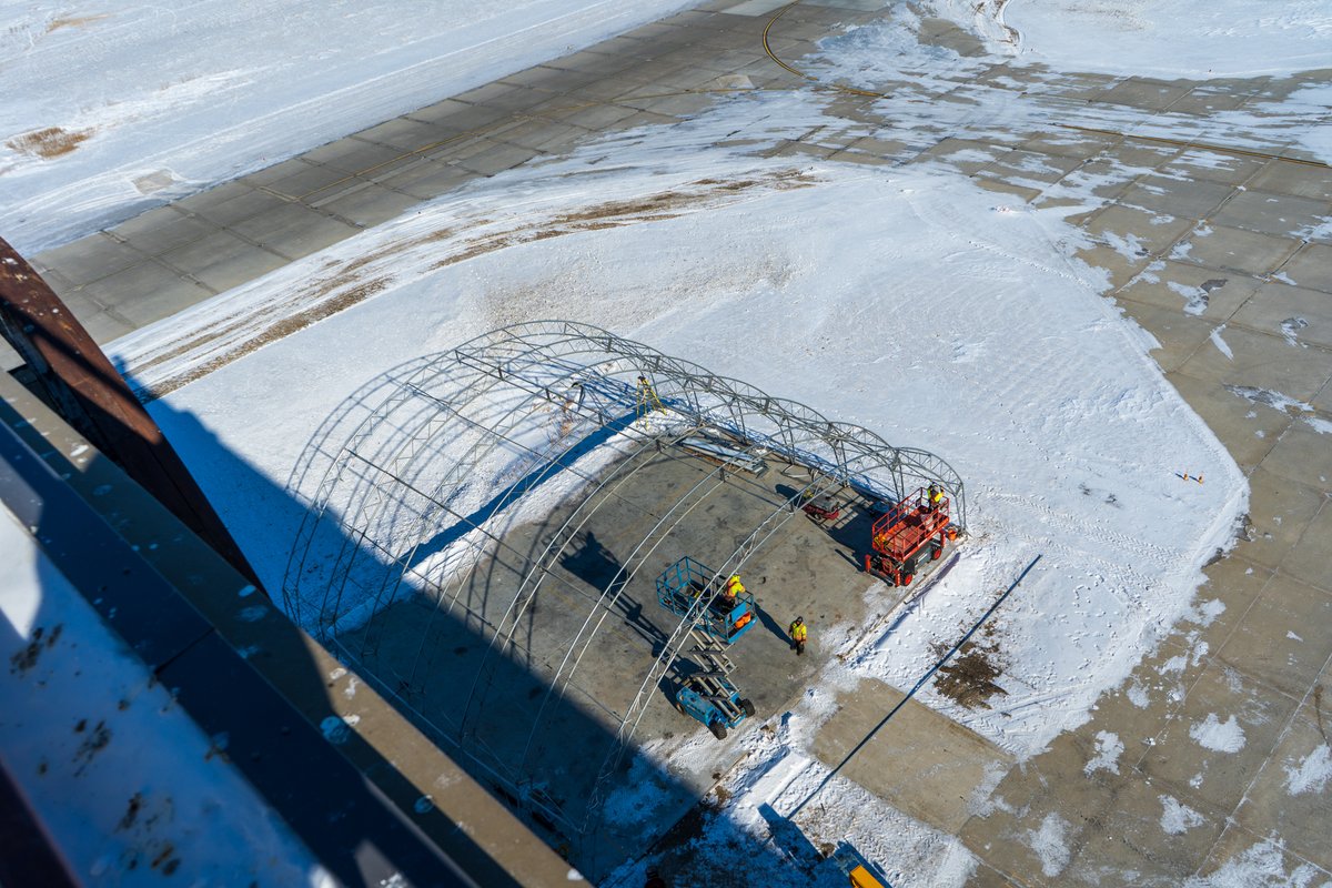 CobraStructures's tweet photo. One of our crews recently completed a building relocation at an airport — and we got some cool shots of the surrounding elements in the process.
#FabricBuildings #FabricStructures #FabricCoveredBuildings #FabricationBuildings #PortableStructures #SteelStructures https://t.co/RKKDRHXeeF
