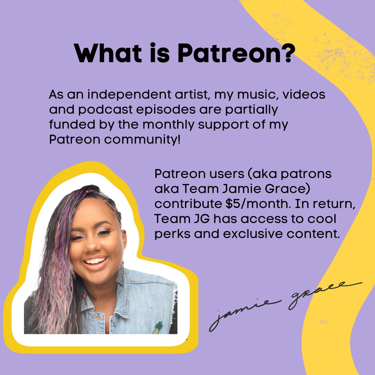 jamiegraceh's tweet photo. if my songs have ever made you wanna 🎤 along

or my videos have ever made you 🤗

can you RT this tweet? 🦄✨

and if you want — click the link below to see about joining my @Patreon community that makes it all happen.

thanks, friends!
https://t.co/Fzk0i1idci

#indieartist https://t.co/1Rg3mq66G8