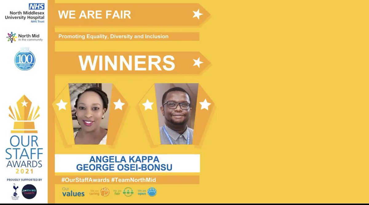 A Huge Honour &amp; Humbled With This! Thank You <a href="/WeAreNorthMid/">We Are North Mid OD</a> @NorthMidNHS #NorthMidFamily #WeAreAllWinners