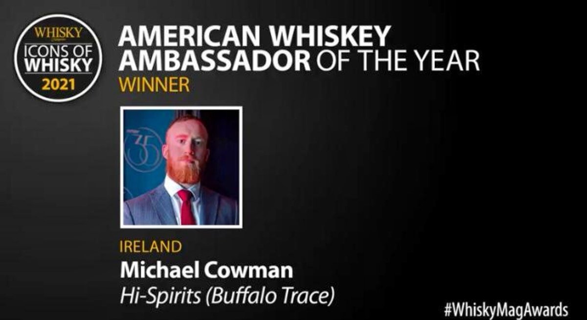 thecowmanshow's tweet image. Absolutely delighted to have won Global American Whiskey Ambassador of the year in the Icons of Whisky awards.

You&apos;re all tagged so you can congratulate me individually. 🤣

#WhiskyMagAwards