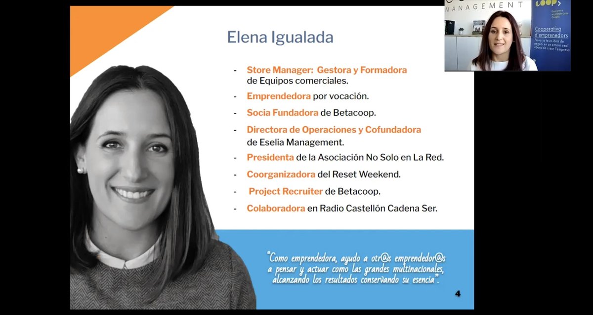 Beta_Coop's tweet photo. 😍 Així va anar el 3er seminari de “Emprender en 6 pasos”, el cicle que portem en marxa des de febrer fins a juny per a poder ajudar als futurs i futures emprenedors i emprenedores. Encara en queden 3!

Si vols apuntar-te pots fer-ho ben ràpid i fàcil ací: https://t.co/xsJi7piHsX https://t.co/8QQokgGDGv