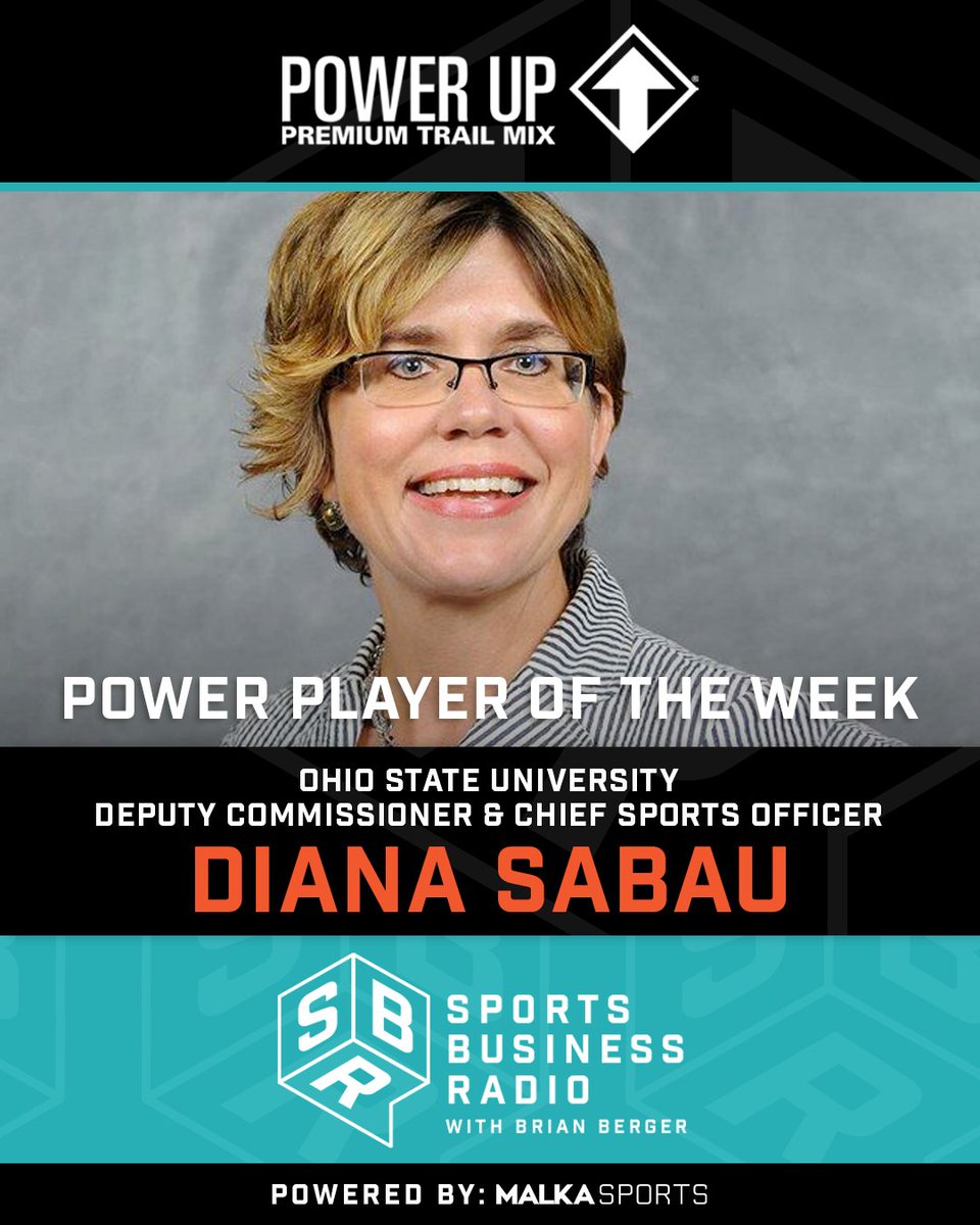 SportsBusinessRadio (@sbradio) on Twitter photo Congratulations to <a href="/DianaSabau/">Diana L. Sabau</a> on being the <a href="/PowerupSnacks/">PowerUpSnacks</a> "Power Player of the Week".
Sabau is the <a href="/bigten/">Big Ten Conference</a>'s first Chief Sports Officer & will oversee the sport administrators for sports including football & basketball. She will manage the Big Ten’s Gender Equity Action Plan. Congratulations to <a href="/DianaSabau/">Diana L. Sabau</a> on being the <a href="/PowerupSnacks/">PowerUpSnacks</a> "Power Player of the Week".
Sabau is the <a href="/bigten/">Big Ten Conference</a>'s first Chief Sports Officer & will oversee the sport administrators for sports including football & basketball. She will manage the Big Ten’s Gender Equity Action Plan.