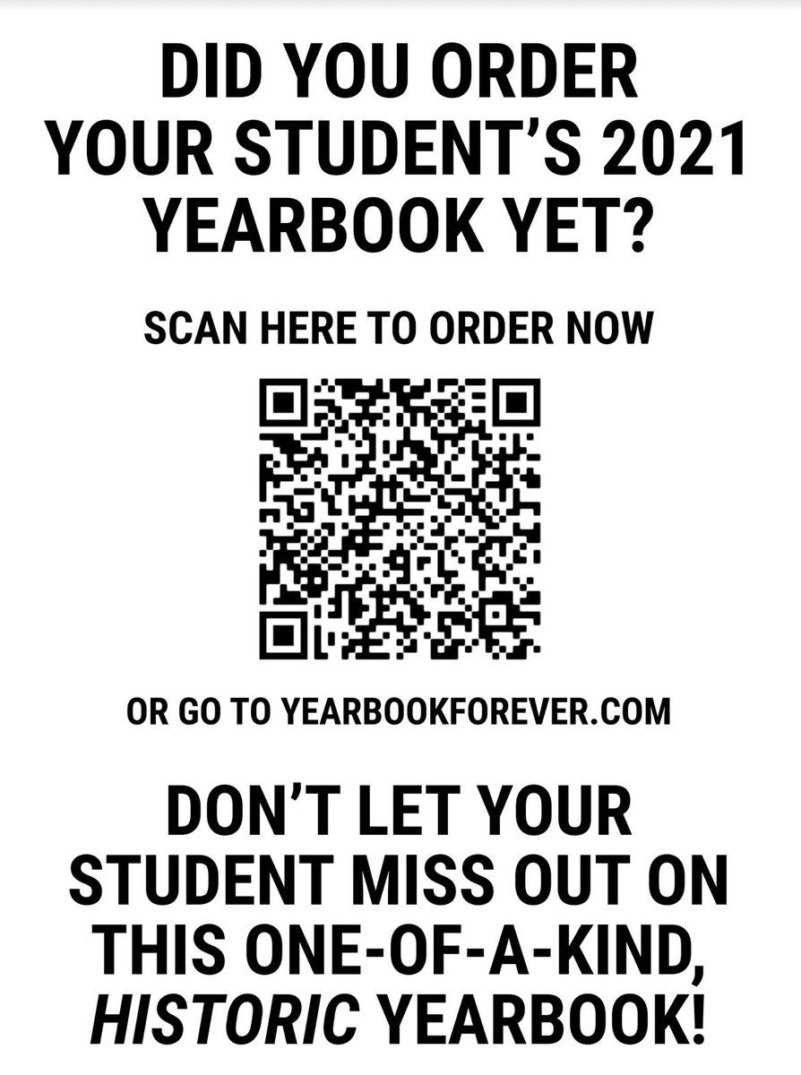 Did you order your student’s 2021 yearbook yet??? #hawksconnect
