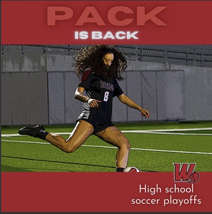 Playoff game vs. Anderson: Friday, March 26 at The Pfield. Kickoff set for 7 pm. ⚽️⚽️⚽️ #PlayoffPack #HowlYeah #AllHowlNoHype