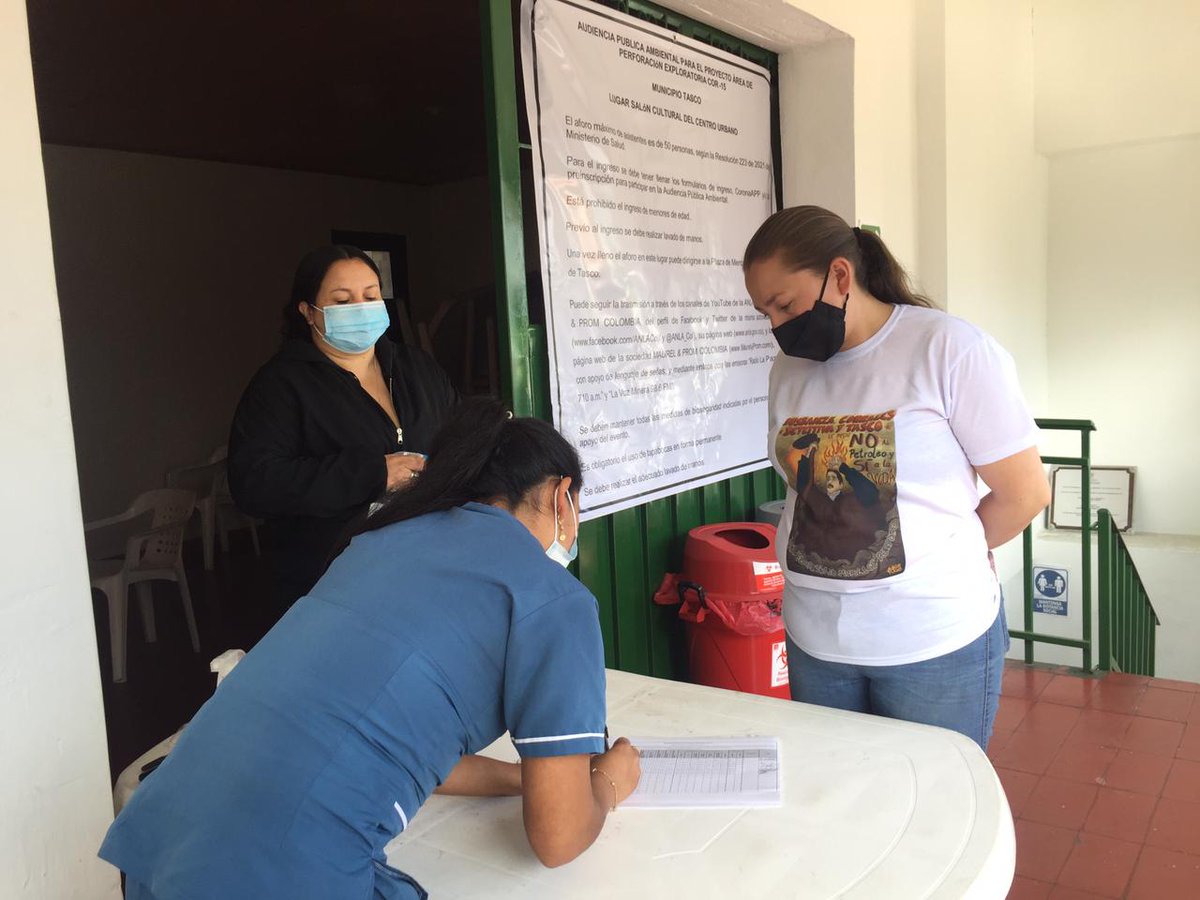 ilsacolombia's tweet photo. #AHORA | 1⃣Dentro del proceso de licenciamiento ambiental del área de perforación exploratoria #COR15 por parte de la empresa #maureletprom, ILSA fue una de las solicitantes de la audiencia pública ambiental que se realiza hoy virtualmente💻por la @ANLA_Col.🧵👇 https://t.co/zZ1Y3zp02Q