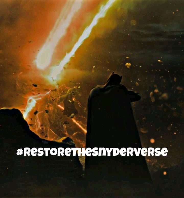 AndyAlexSwag's tweet photo. #RestoreTheSnyderVerse @hbomax @WarnerMedia 
Right thing to do!!!! https://t.co/2Y6uYpTQMH