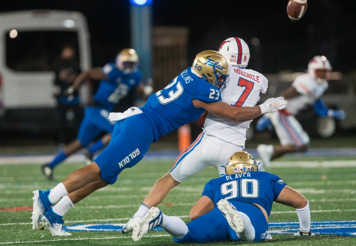 Steelerfury's tweet photo. With the 21st pick in the #21SteelerFuryDraft the #dolphins and Steelperch select: LB Zaven Collins, #Tulsa  @TulsaFootball https://t.co/U0GdaIS8WU