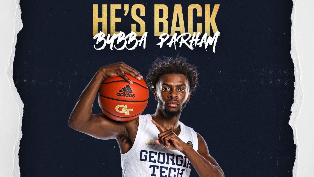 Guess who is going to run it back?! Like and retweet to show your excitement that <a href="/bubbap_3/">Donald Parham</a> will be back next season! 🐝🏀💯👀

#BuiltDifferent // #TogetherWeSwarm
