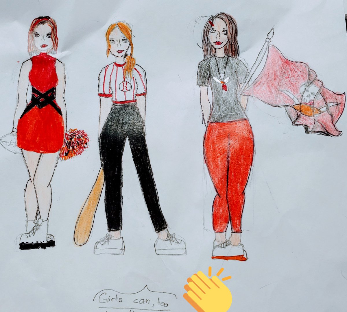 Just Wow! You never know who you are influencing <a href="/CoachLoLoc/">Coach Lo Locust</a> ! This <a href="/SquadMort/">MortSafetyPatrolSquad</a> leader not only has a great Mindset but she is incredibly talented @MortElementary <a href="/BucsFoundation/">Tampa Bay Buccaneers Foundation</a> <a href="/Buccaneers/">Tampa Bay Buccaneers</a>