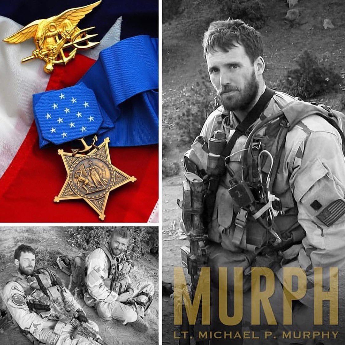 #NationalMedalOfHonorDay

On June 28, 2005, LT. Michael P. Murphy valiantly gave his life in order to save the lives of his fellow SEALs. His actions would lead him to posthumously receive our nation’s highest military award, the Medal of Honor. 🇺🇸