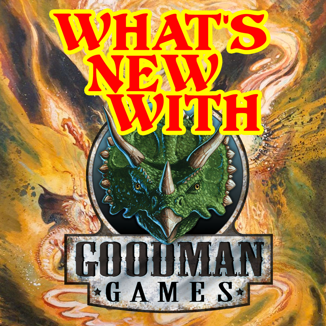 GoodmanGames's tweet photo. Airing today starting at 1:00 pm EST: “What’s New With Goodman Games” and Live Play of Crypt of the Devil Lich!
https://t.co/LkozSBZX6u
#GoodmanGames #WhatsNew #Seminar #DevilLich #DCCRPG #DnD #GaryCon https://t.co/BtUfhHl0nc