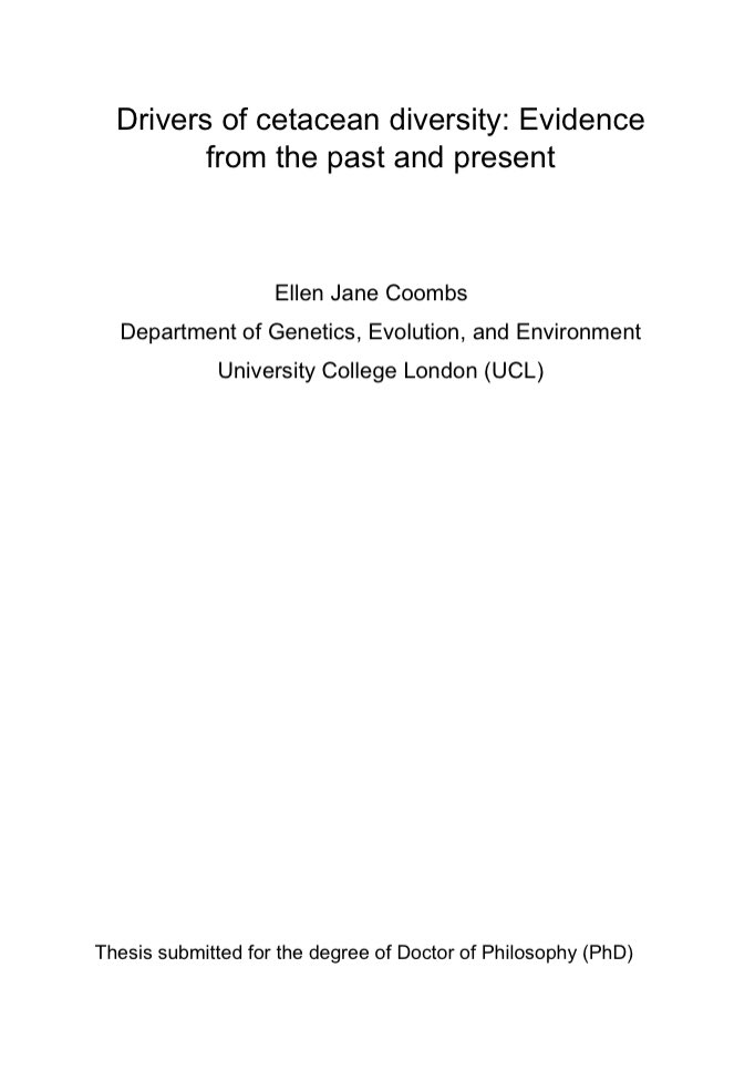 EllenCoombs's tweet image. Thesis submitted! 

I think I chose the ‘right’ whale socks for the job today 🐋

So grateful to @anjgoswami @nhcooper123 @Bridget_S_Wade @London_NERC_DTP and so, so many others 

#phd #phdlife #phdsubmitted #whales @UCLLifeSciences
