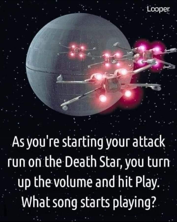 bea_dnd's tweet image. Something by AC/DC probably.