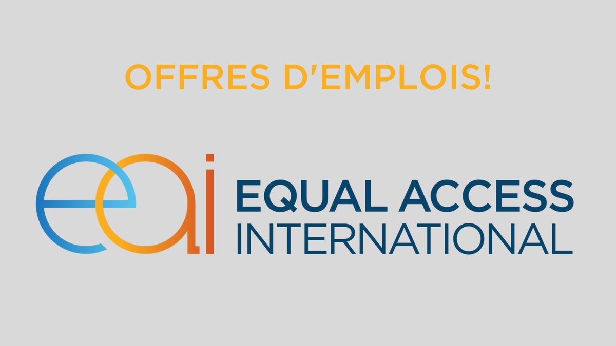 Equal Access International Equalaccessintl Twitter