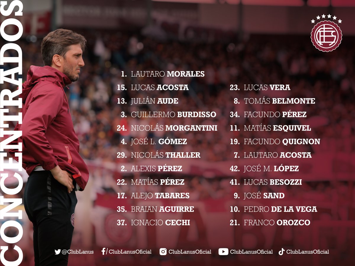 clublanus's tweet photo. 🇱🇻📝 Tenemos convocatoria definida para el partido contra @ClubPatronatoOf. https://t.co/I0Zbx2JERp